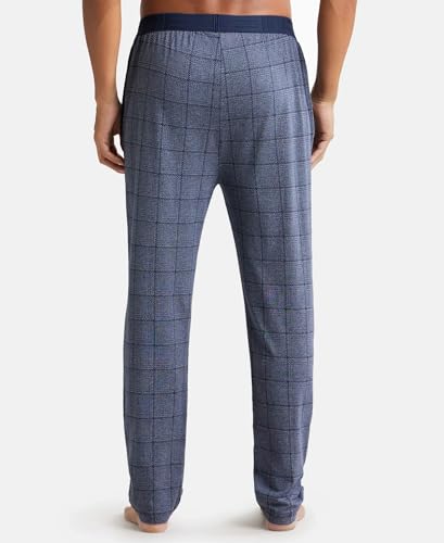 Image of Jockey IM03 Men Tencel Micro Modal Cotton Elastane Stretch Regular Fit Pyjama with Side Pockets (Colors & Prints May Vary)