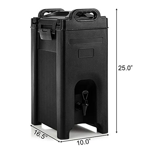 image for COSTWAY Insulated Beverage Server/Dispenser, with Seamless Double Wall
