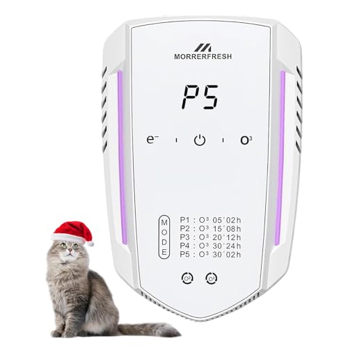 Morrerfresh Cat Litter Deodorizer  Pet Odor Eliminator For Home Ozone Air Pur...