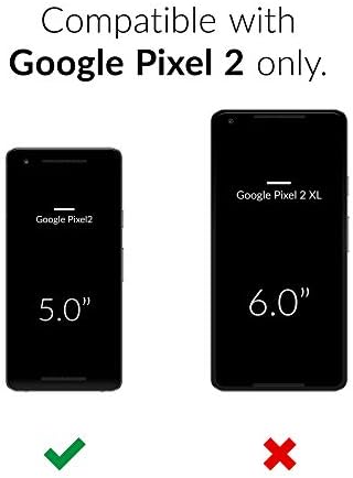 Crave Dual Guard for Google Pixel 2 Case, Shockproof Protection Dual Layer Case for Google Pixel 2 - Navy