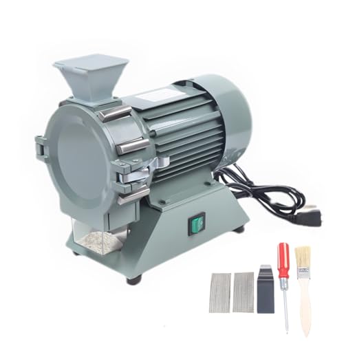Plant Grinder, 110V 1400r/m Micro Mill Plant Machine 80-120 Mesh Soil Crusher Pulverizer Grinding Machine