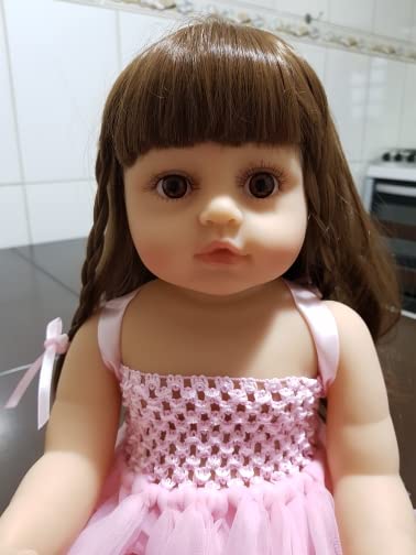 Amazon | ROSHUAN リアルベビードール シリコンフルボディガール 22