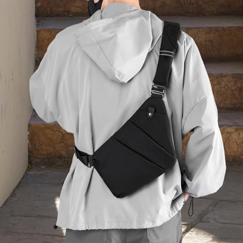 Mochila de hombro de pecho compacta para proteger objetos de la lluvia 3