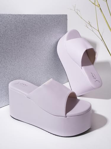 Image of JM LOOKS Women Fashion Open Toe Wedges Heel Casual sandal Attractive Comfortable sole For Women & Girls