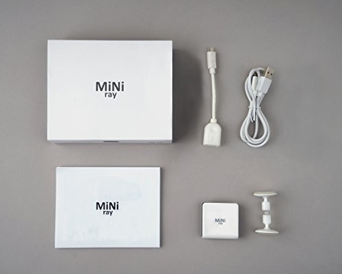Image of Mini Ray Pocket Smallest Mobile Projector - White