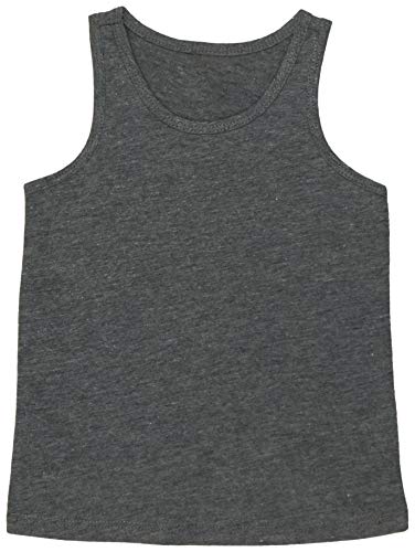 Image of ToBeInStyle Kids Boys Girls Soft Lightweight Jersey Scoop Neck Tank Top