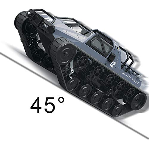 Tanque de controle remoto 1/12 Escala de alta velocidade do tanque RC 4WD Offroad RC Car 2.4Ghz Cont