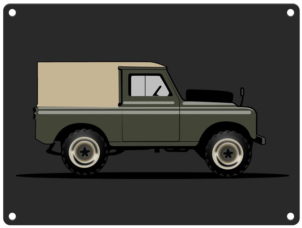 METAL SIGN VW Land Rover 150 x 200mm Coach House Partners CHP0158