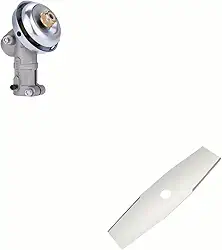 Kit Lâmina Facão + Caixa De Transmissão 26mm Para Roçadeira