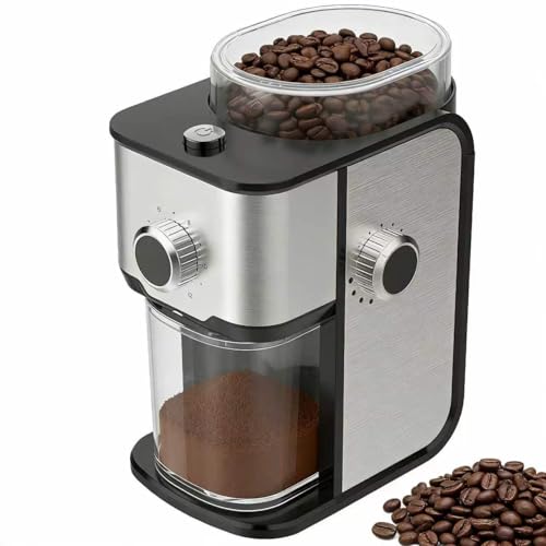 Ollygrin Flat Burr Coffee Grinder
