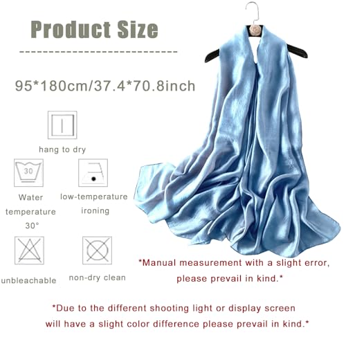 Women's Fashion Scarves, 180x95CM Long Lightweight Scarfs for Women Versatile Usage & Easy Washing2