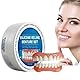 Xinshijie Silicone Reline Denture Set for Women,Silicone Soft Dentures Reline Kit Repair for Men and Women,Temporary False Teeth Venners, Full Denture Set,Snap On Veneers Teeth Top and Bottom