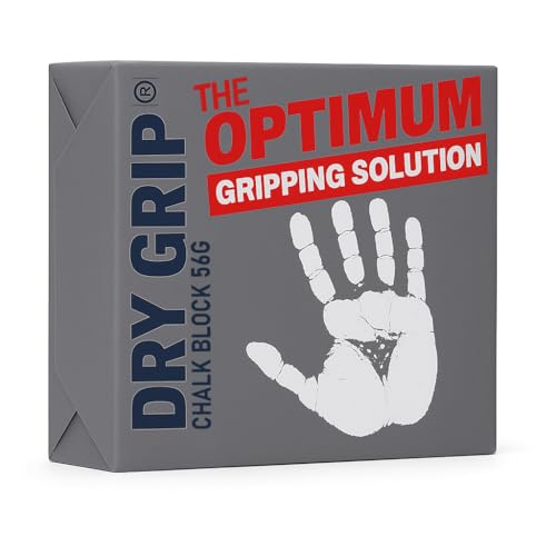 DRY GRIP Bloque de tiza de carbonato de magnesio para gimnasio - 6 unidades