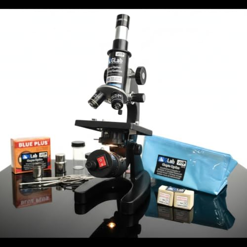 GLAB Compound Student Microscope with LED Lamp - Image 6