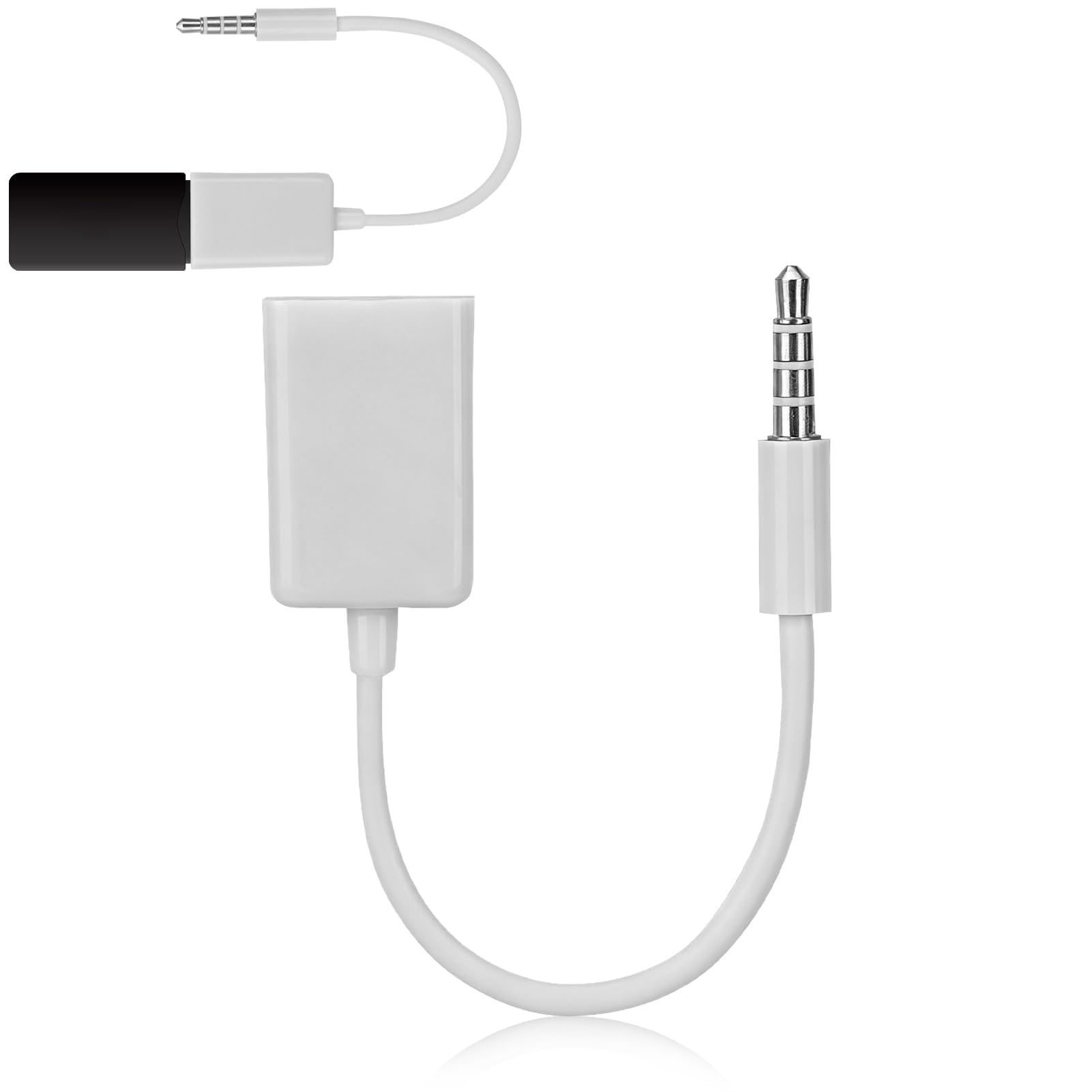 Spine Audio Maschio Da 3,5 Mm Jack A USB Femmina, Cavo Adattatore Convertitore, Convertitore Adattatore Per Telefono Cellulare, Cavo Altoparlante Collega L'unità Flash USB Per Intrattenimento Giochi