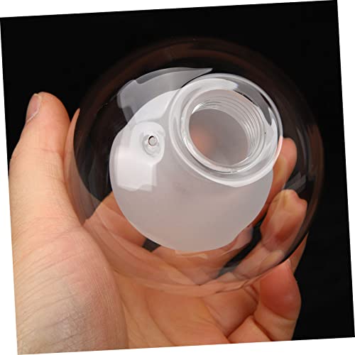 Image of Zerodeko 4pcs Glass Lamp Cover Lampshade Round Replacement for Pendant Ceiling Lamp