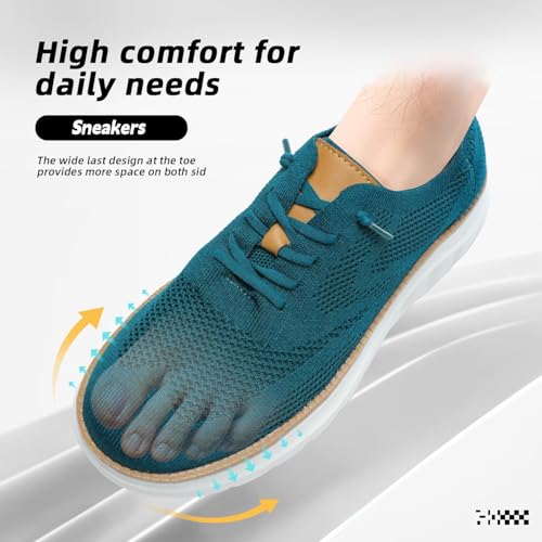 Image of Mens Casual Dress Shoes Fashion Mesh Oxfords Business Walking Work Sneakers Comfortable Lightweight Soft Sole