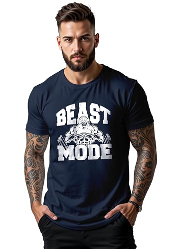 Image of Peppyzone Men's Regular Fit Gym Workout T Shirt for Men