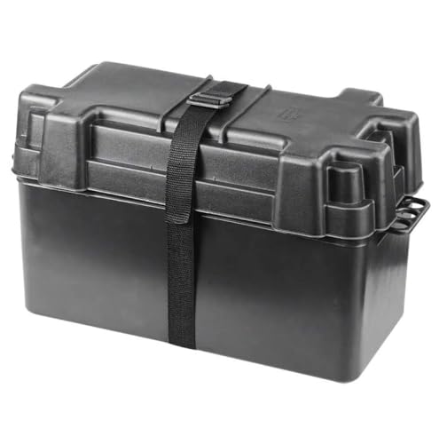 BSSTORE Caisse porte batterie pour batteries jusqu'à 120 Ah, pour bateau, bateau, bateau, camping-car
