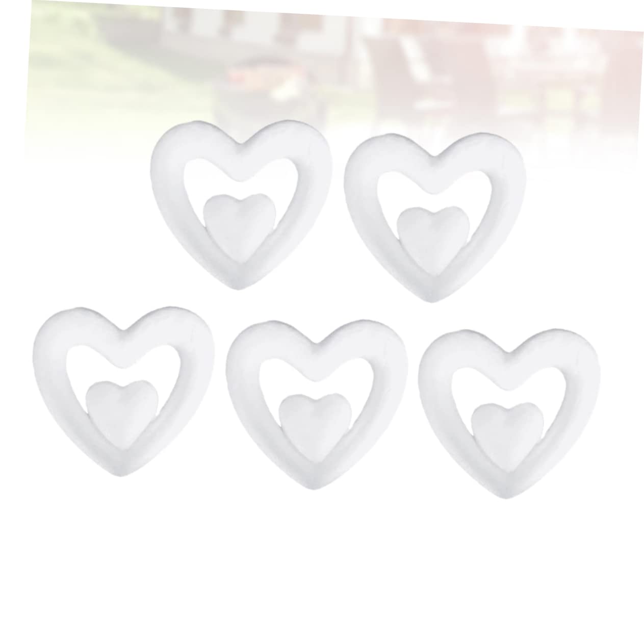 NUOBESTY 60 Stück Valentinstag Hängedekoration Herz Valentinstag Dekorationen Hochzeitsanhänger