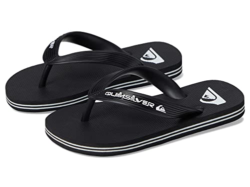 Quiksilver Boy's Molokai Core (Toddler/Little Kid/Big Kid) Black 1 10 Toddler M