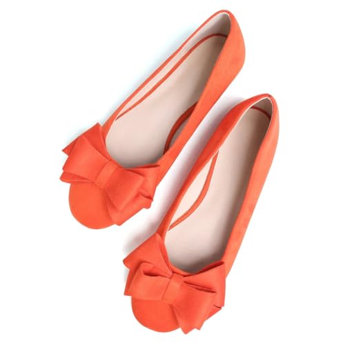 Image of TN TANGNEST Women Fashion Bowknot Flats Comfort Pointed Toe Dress Shoes