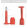 20PCS Long Bolt High Security Shipping Container Seals with Print Progressive Numbering Tamper Proof Seals for Cargo Containers, Trucks, Trailers ISO 17712 Certified (Red)