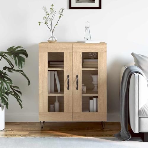 Buffet armoire chêne Sonoma au design scandinave épuré et robuste - 2