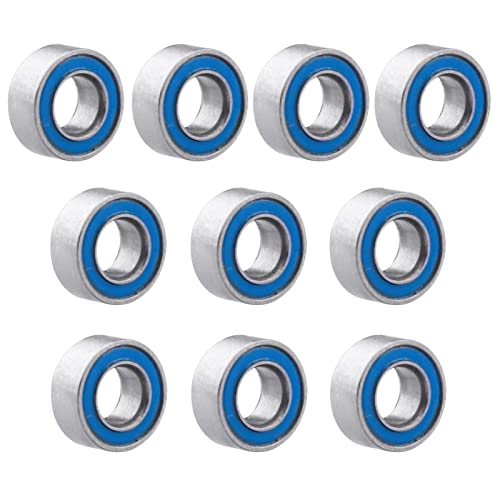 Image of High Performance Professional RC Ball Bearings 10pcs for Traxxas Arrma Axial HPI Team Associated Losi Redcat Racing RC Cars Trucks Models (3x6x2.5mm)