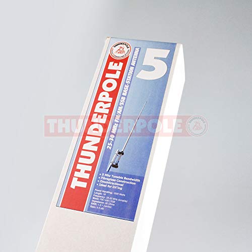 Thunderpole 5 | CB Radio 25-30 MHz AM/FM/SSB Aerial Home Base Station Antenna - Image 5