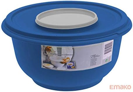 EMAKO Bowl with lid. Multi-purpose, for whipping foam and mixing