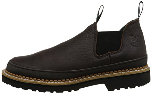 Georgia Giant Men’s Romeo Slip-On Work Shoe,Brown,12 W - Thumbnail 5