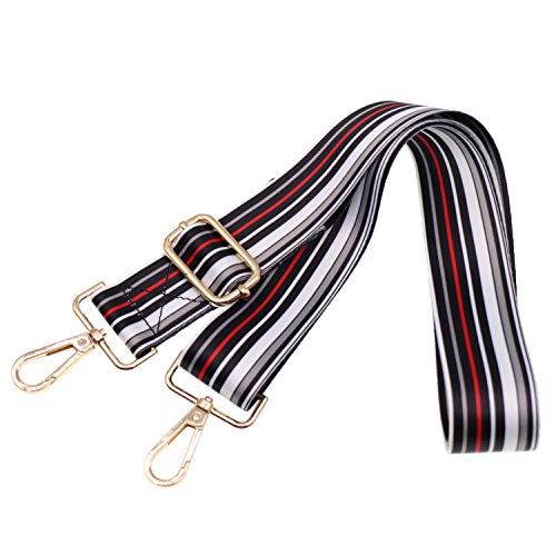 Image of Teeoff Cross body Handbag Purse Strap Wide Shoulder Strap Adjustable Replacement Belt Guitar Style