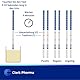 Clark Pharma 10-teiliges Menopausentest-Set | 10 Teststreifen und 10 Urinprobenbecher | FSH-Hormon-Erkennung bei Frauen | Selbsttest für die Menopause Perimenopause Fruchtbarkeit