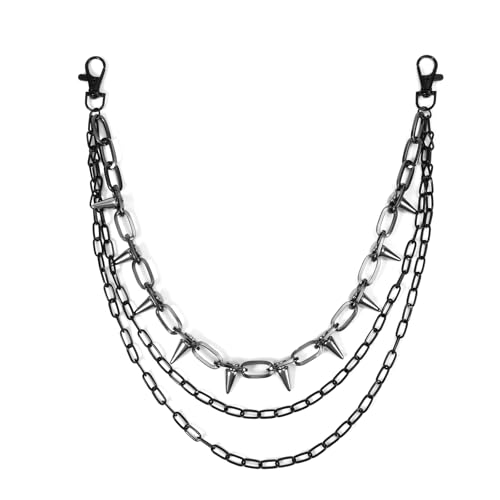 Punk Wallet Chain Stainless Steel Wallet Chain For Pants - 39cm