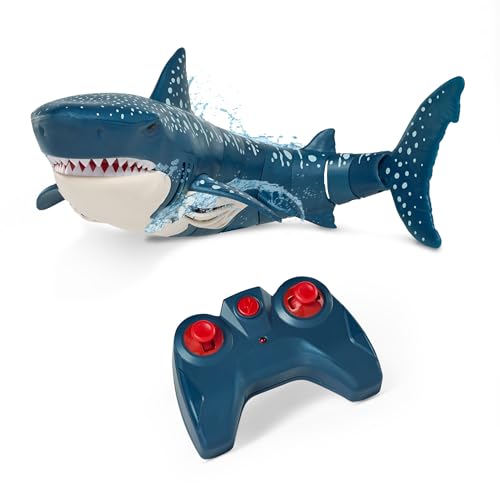 Terra by Battat - Remote Control Shark – Realistic...