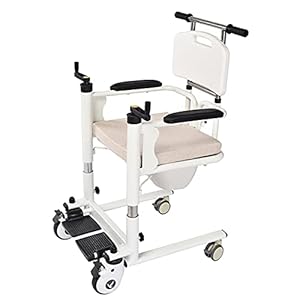 Handicap rolstoel Handmatige lift,Oude Man Nursing Rolstoel patiënt lift Machine,Multifunctionele patiëntenlift toilet douche Commode Rolstoel