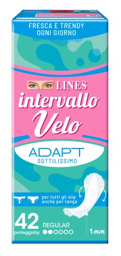 Lines - Intervallo - Salvaslip - 42 unidades