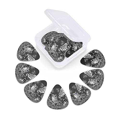 Médiators de guitare Pack de 12 médiators de tigre noir et blanc pour guitare électrique Guitare acoustique Diverses… - Les Beatles, Paul McCartney, John Lennon, RIngo Starr, George Harrison Médiators de guitare Pack de 12 médiators de tigre noir et blanc pour guitare électrique Guitare acoustique Diverses… – Image 6