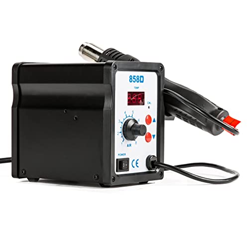 Creworks TEK MOTION 858D Rework Station, 110V Smd Soldering Rework Station With Hot Air Heat Gun Set thumb #3