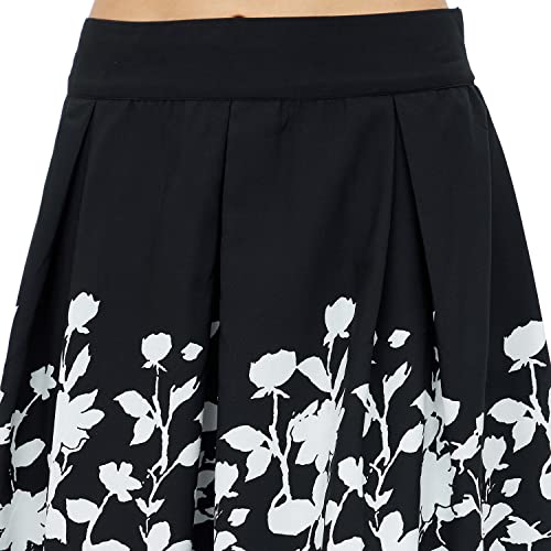 Image of Harpa Women Crepe Western Midi Skirt