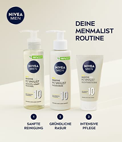 NIVEA MEN Sensitive Pro Menmalist Feuchtigkeitscreme (75 ml), beruhigende Gesichtspflege mit 10 ausgewählten… - Image 8