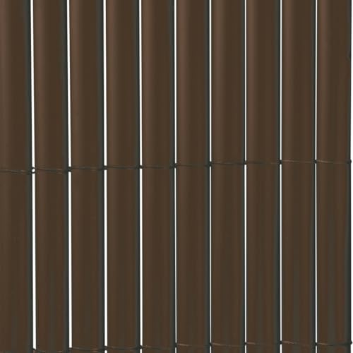 CAÑIZO PVC SIMPLE CARA PLASTICANE MARRÓN NORTENE 1,5X3 M