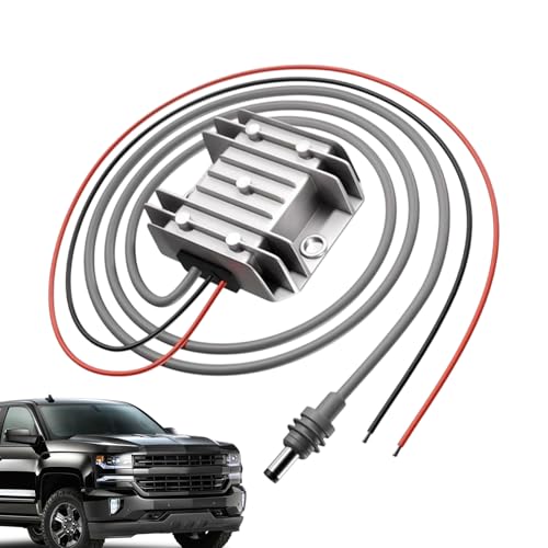 Power Converter - 12V/24V to 30V 3.5A Charger Adapter, DC Boost Transformer with Voltage Regulation, Heavy Duty Power Step Up Module, Waterproof Inverter for...