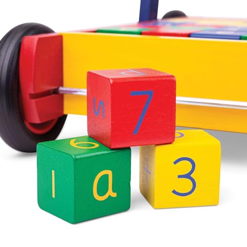 Tidlo Baby Walker with Abc Blocks - Image 6