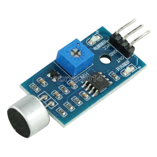 Anhthu Tool Part for 1PCS Microphone Sensor High Sensitivity Sound Detecte Voice Switch Module
