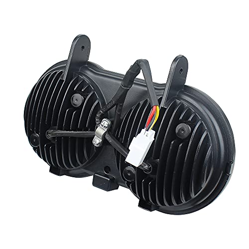 GSDGBDFE Faro a Doppio LED White DRL Uso Adatto