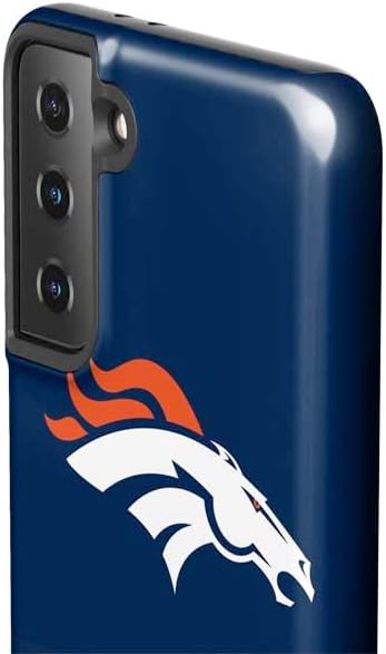 Skinit Pro Phone Case Compatible with Galaxy S21 Plus 5G - Officially Licensed NFL Denver Broncos Breakaway Design