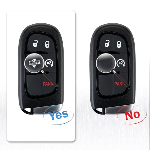 Télécommande Dodge Ram GQ4-54T 5 boutons clé de proximité 433MHz