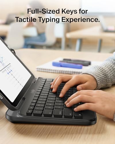 Belkin B2B130 Wired Tablet Keyboard with Stand and Lightning Connector for iPad - image 3